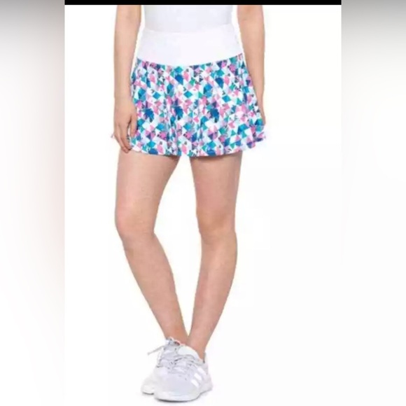 Kyodan women’s Golf white Jersey Waistband UPF 50+‎ Skort size small new - Picture 2 of 2